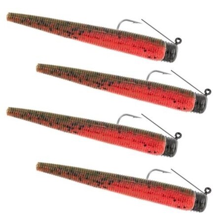 Matzuo Weedless Ned Rig 18Oz Prime Rib 4PK MZMFW18-PR